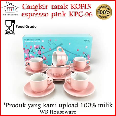 Jual Gelas Kopi Pasang Cangkir Set Warna Keramik Espresso Kopin