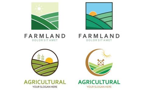 Vector Farmland Logo Icon Graphic by Hati Royani · Creative Fabrica