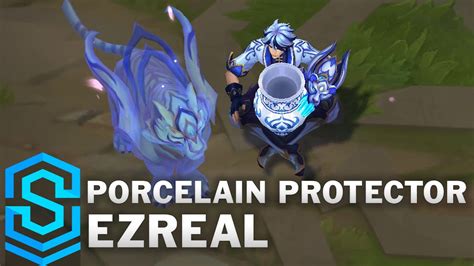 Porcelain Protector Ezreal Skin Spotlight Pre Release League Of