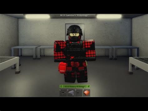 Roblox M T F Gamma 5 Red Herrings Operator Avatar Build YouTube