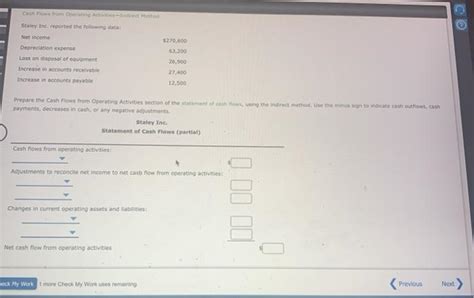 Solved Staley Inc Reported The Fing Data Net Income Chegg