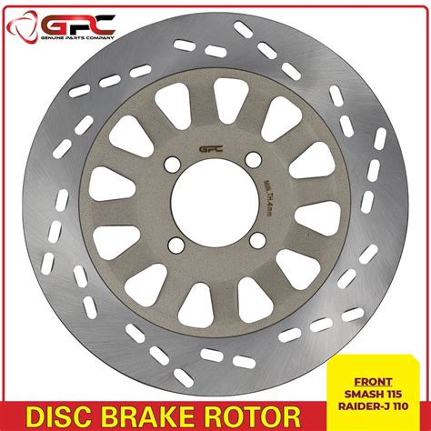 Suzuki Smash 115 Raider J 110 GPC Front Disc Brake Rotor Shopee