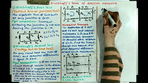 Kirchoff S Laws In Electrical Circuits Class Xii Current Electricity