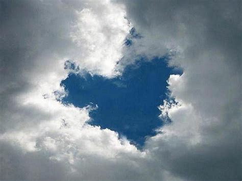 Cloud Heart Sky Clouds Blue Heart HD Wallpaper Peakpx