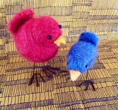 From The Summers Garden Needle Felted Birds With Robin Mackintosh