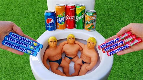 Experiment Stretch Armstrong Vs Cola Sprite Fanta Pepsi Yedig N