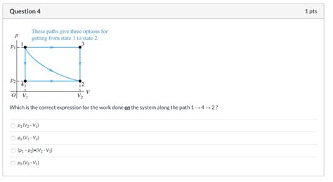 Solved Question 4 1 Pts р These Paths Give Three Options For