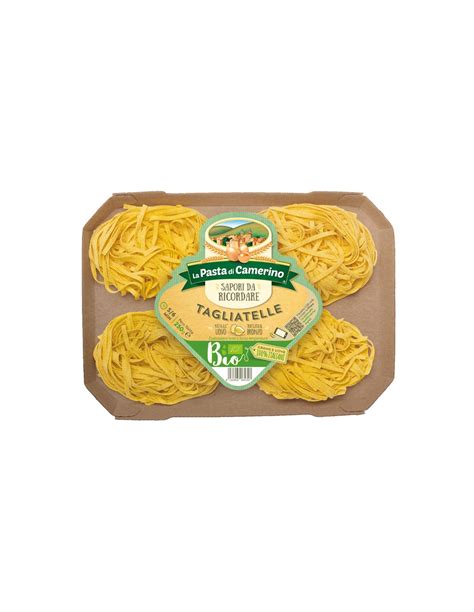 Pasta Di Camerino Tagliatelle Bio Pasta All Uovo Trafilata Al Bronzo