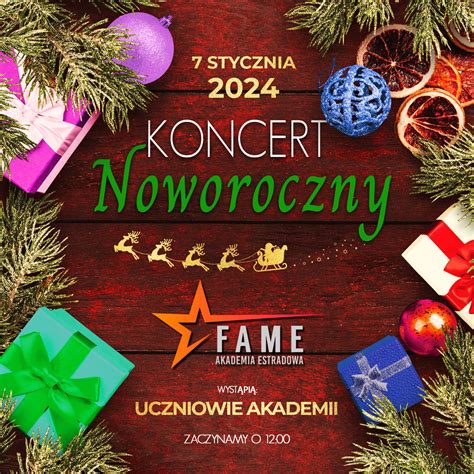 Fame Akademia Estradowa Koncert Noworoczny Warszawa Kupuj