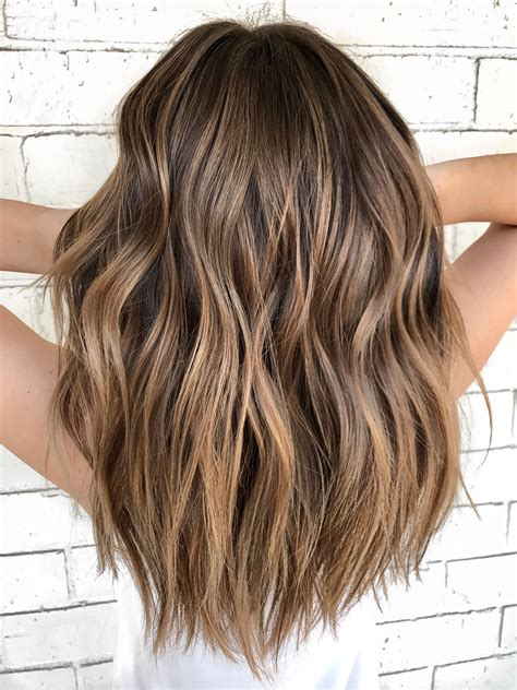 warm balayage hair atnickilynnehair hair color light brown light hair