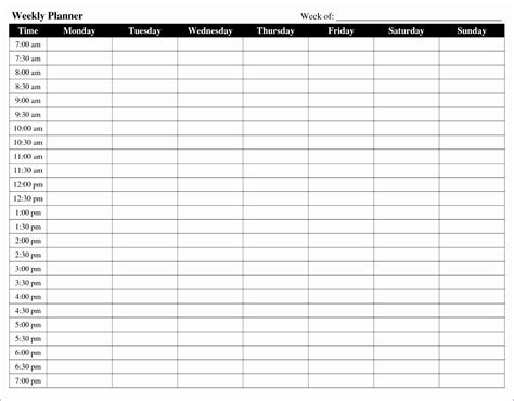 Day Plan Excel Template - qwlearn