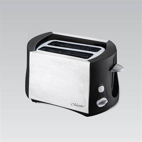 Тостер Maestro MR-704, 800 Вт, для 2 ломтиков хлеба, с регулировкой ...