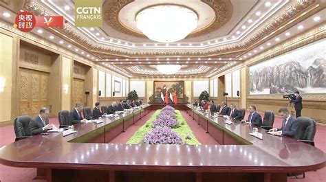 Xi Jinping s entretient avec le PM égyptien Moustafa Madbouli CGTN