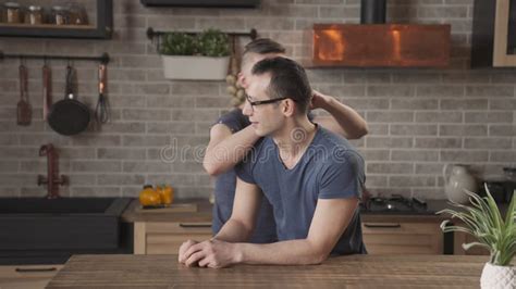 Portrait Of Two Cute Gay Men Stock Footage Video Of Relationship Homosexual 214035942