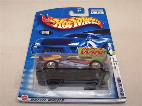 Hot Wheels First Editions Nissan Skyline GT R R Metallic Dark Blue Hobbies Toys