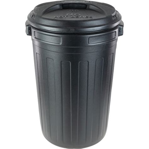 Shop Kennedy Black Dust Bin 80 Litre Waste Bins Zoro Uk