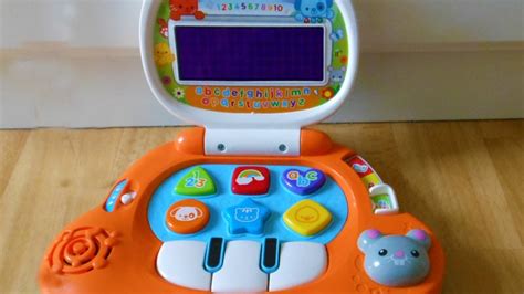 Vtech Babys First Learning Light Up Laptop Toy With Musicletters