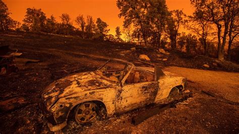 Deadly Northern California Wildfire Taking Down Everything In Its Path