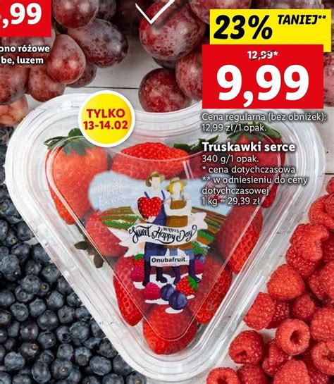 Promocja Truskawki W Lidl