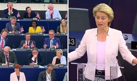 Brexit Party Meps Boo Eu Commission Candidate As She Reveals Brexit