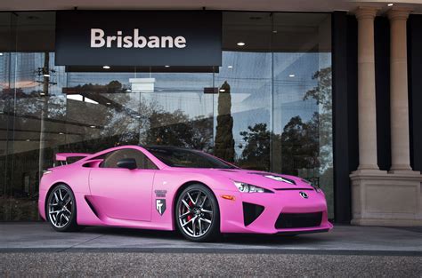 Worlds First Pink Lexus Lfa Lexus Enthusiast