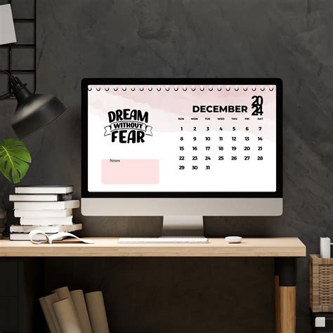 2024 Monthly Motivational Quotes Desktop Calendar, You Got This Desktop ...