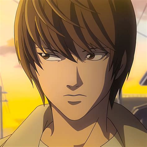 ~light Yagami Icon~ In 2024 Light Yagami Anime Art Dark Anime Images