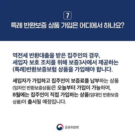 역전세 반환대출 규제완화방안 주요 Qanda 정책뉴스 뉴스 대한민국 정책브리핑