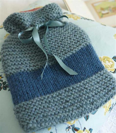 Ravelry Hot Water Bottle Cover Pattern By Claire Montgomerie