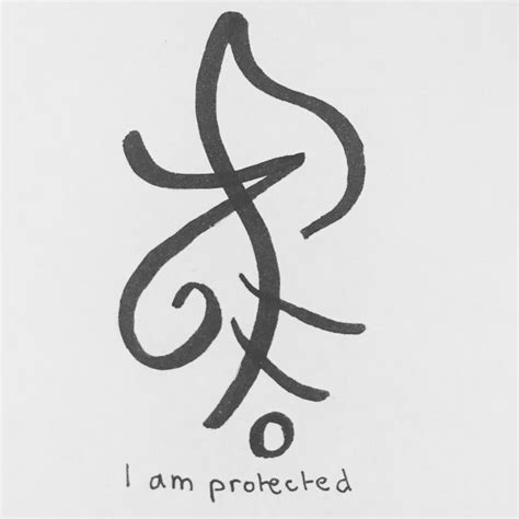 Inkandsigils I Am Protected” A General Sigil Of Protection Useful