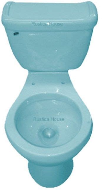 Blue Color Toilet Colored Toilets Blue Bathroom Accents Blue