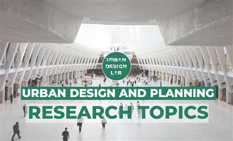 Phd Research Topics In Urban Planning