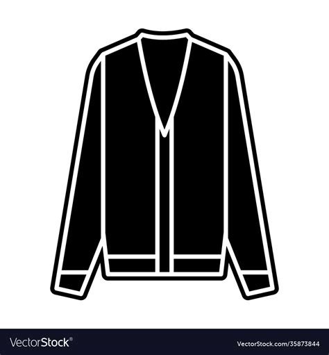 V neck jersey Royalty Free Vector Image - VectorStock