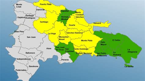 Provincias En Alerta Por Vaguada Se Prev N Lluvias Hasta El Fin De