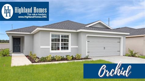 Orchid Home Plan By Highland Homes Florida New Homes For Sale Youtube