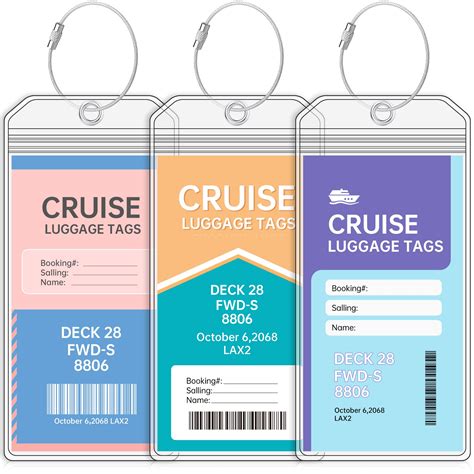 Snapklik.com : Luggage Tags For Cruise Ships, Carnival Cruise Luggage