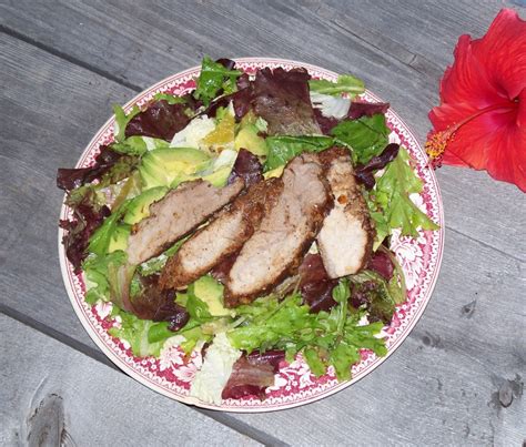 Pork Tenderloin Salad | theCrackerboxKitchen