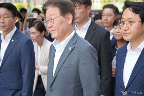 속보 검찰 백현동·대북송금 의혹 이재명 구속영장 청구