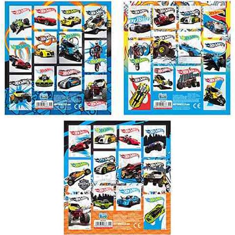 Hot Wheels matrica ív 3 változatban vásárlás a Játékshopban