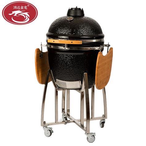 Inch Smokeless Black Egg Kamado Bbq Charcoal Grill Kamado Grill