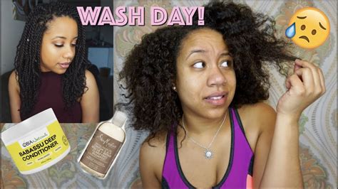 My Wash Day Routine After A Protective Style ➿ Natural Hair Youtube