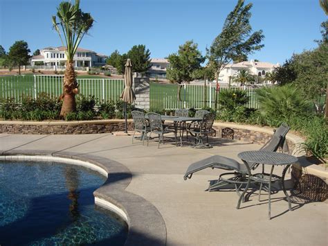 Pool Deck Remodel and Repairs - Vegas Decorative Concrete