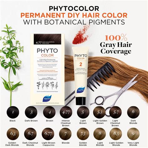 Phyto Phytocolor Permanent Botanical Hair Color And Ammonia Free