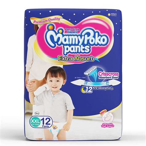 Buy MamyPoko Pants Extra Absorb Diapers XXL 15 Kg 25 Kg 12 Count