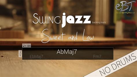 Swing Jazz Backing Track In C Minor 165 Bpm NO DRUMS YouTube