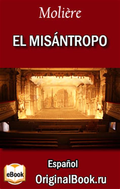 El Misántropo Molière Español Free eLibrary Original