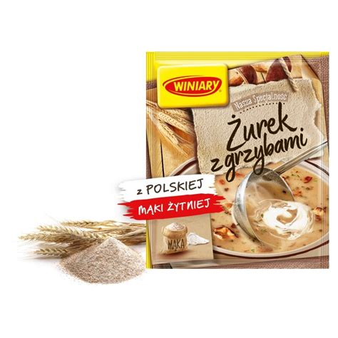 Polski Supermarket Winiary Zurek Mit Champignonsi Zurek Z Grzybami