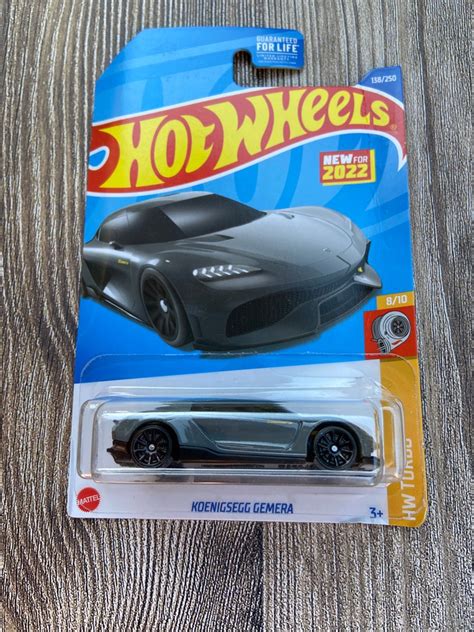 Hot Wheels NIB Grey Koenigsegg Gemera Hot Wheels HW Turbo Etsy
