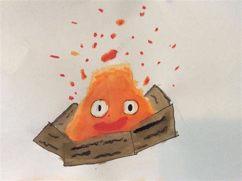 Calcifer Fan Art by RubyRubixcube3756 on DeviantArt