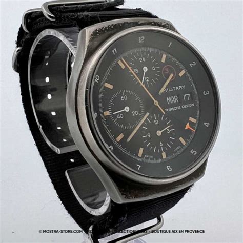 Orfina Porsche Design Top Gun Chronographe 3H Militaire Aviation 1974